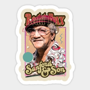 Redd Foxx || Retro Art || Sanford & Son#3 Sticker